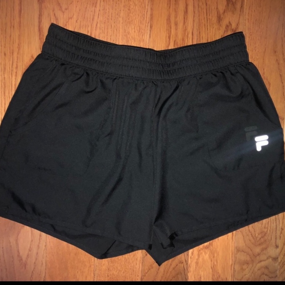Fila Sport Black Athletic Shorts